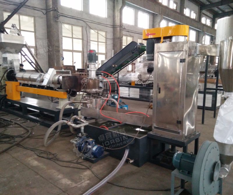 Plastic PP PE Single Screw Extruder Granulation Machine