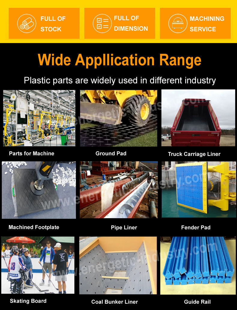 Custom High Quality Plastic Machining Wear Strip, Plastic Rail, Machined Plastic Parts, CNC Plastic Machining, Milling Plastic Material