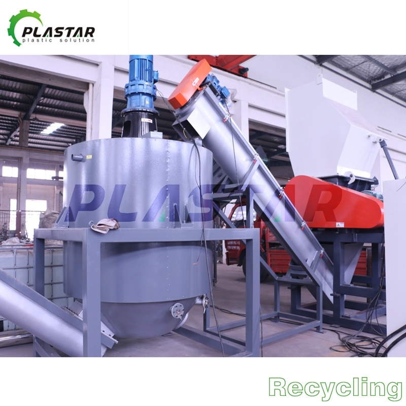 Plastic Recycling Machine Pet Bottle Recycle Machine 500kg Pet Bottle Recycling Machine