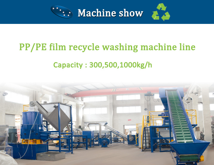 PE PP PS Carry Film Bags Plastics Recycling Process