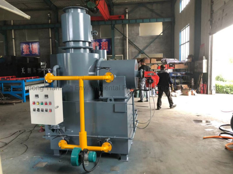 Smokeless Solid Waste Incinerator for Plastic Rubbish Burning
