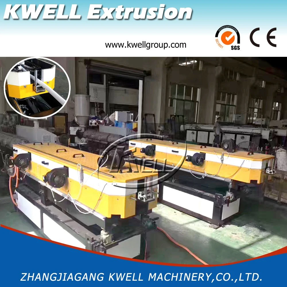 High Fast Speed Single Wall Corrugated Plastic Pipe Extruder Machine Manufacturer
