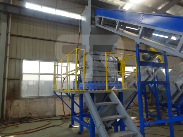 Plastic Recycling Machine Waste Film PP PE Washing Line with Crusher
