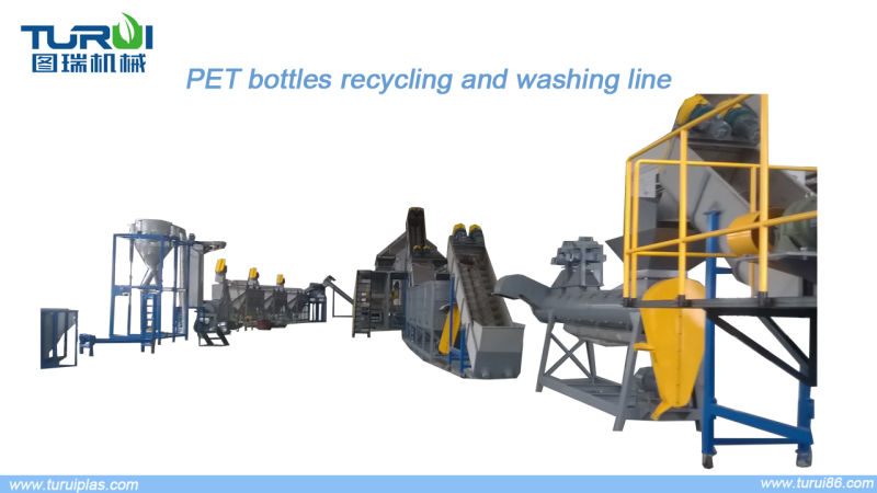 Good Quality Automatic Plastic Recycling Machine with CE Certification