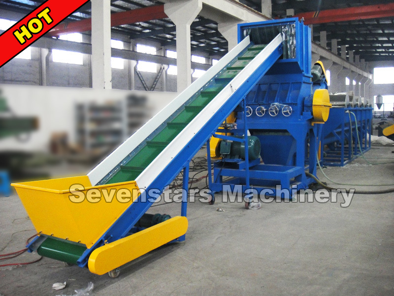 Waste Plastic Recycling Line PE Film Washing Production Line (PE 500)