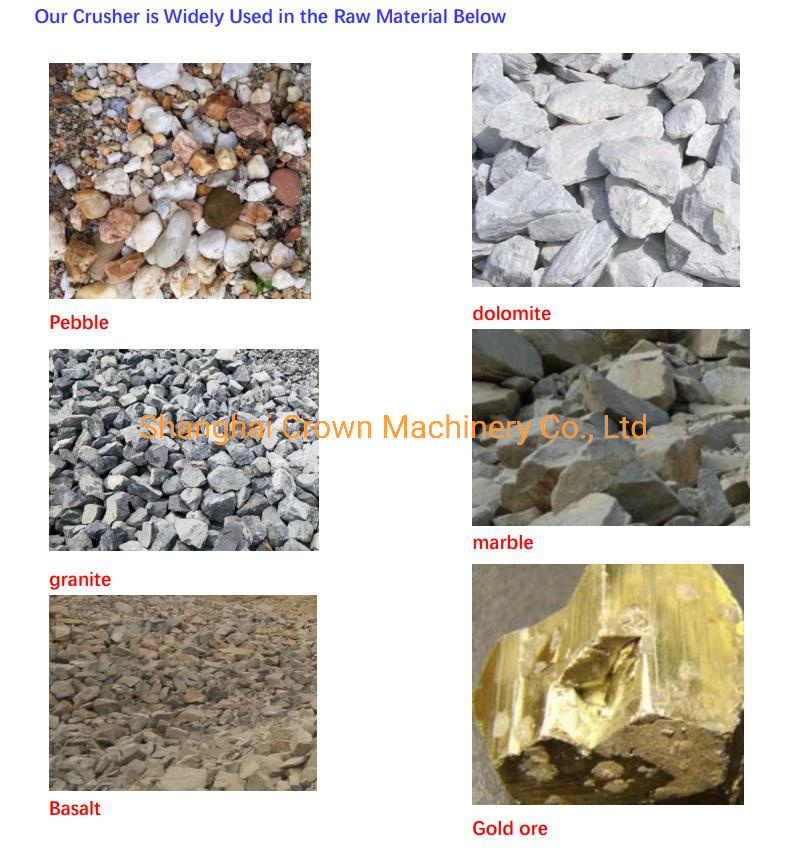Stone Rock Crusher/Jaw Crusher /Stone Crushing Machine/Crusher for Quarry Site