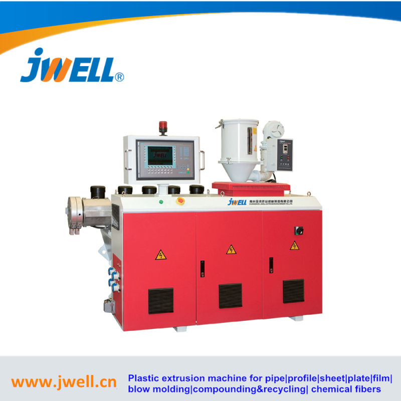 China Jwell High Efficiency Single Screw Extruder/Extrusion Line/Machine Price List