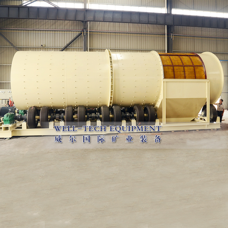 Gold Ore Washing Scrubber Plant (RXT)