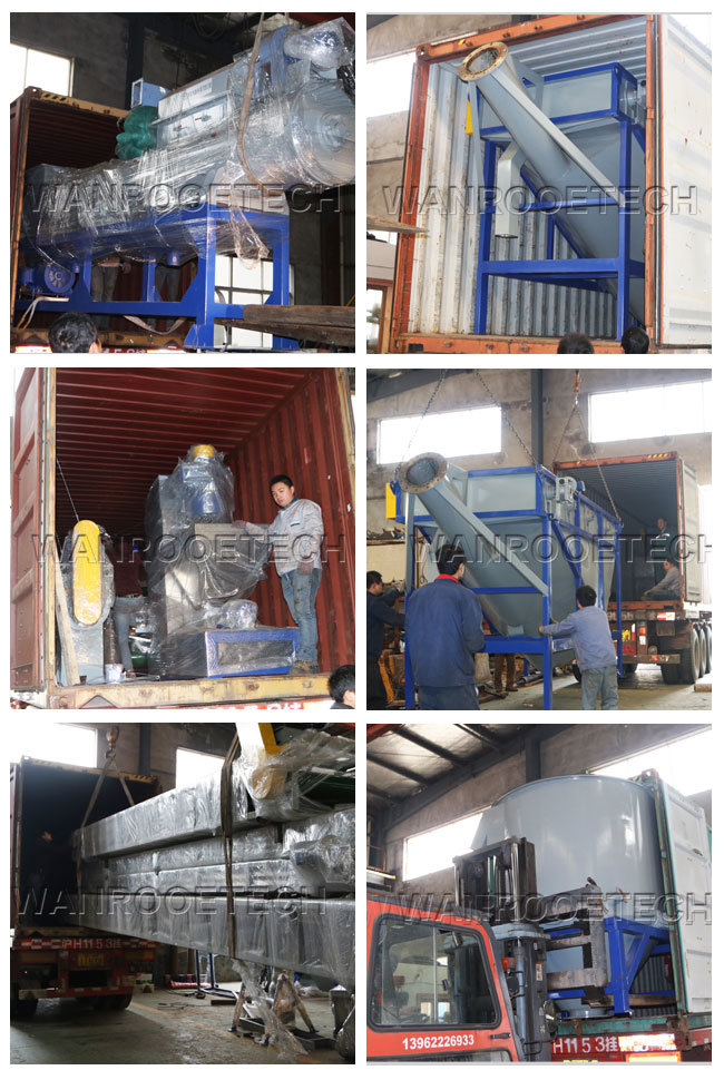 Pnqf Factory Plastic PP/PE Film Recycling Washing Line with Drying Machine