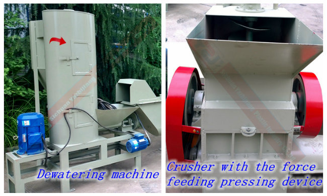 Plastic Crusher Machine and Plastic Recycling Machines for Plastic Bottles