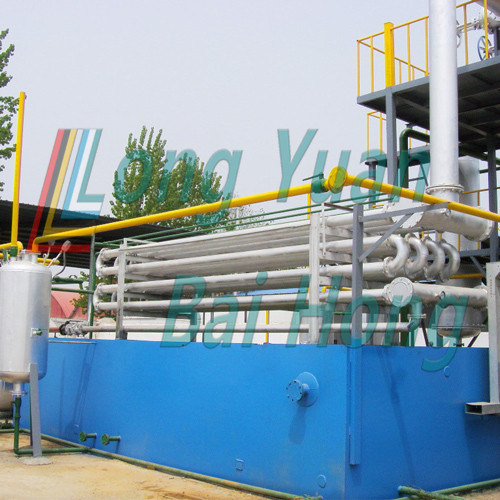 Tire Plastic Recycling Pyrolysis Oil Distillation Project Machine