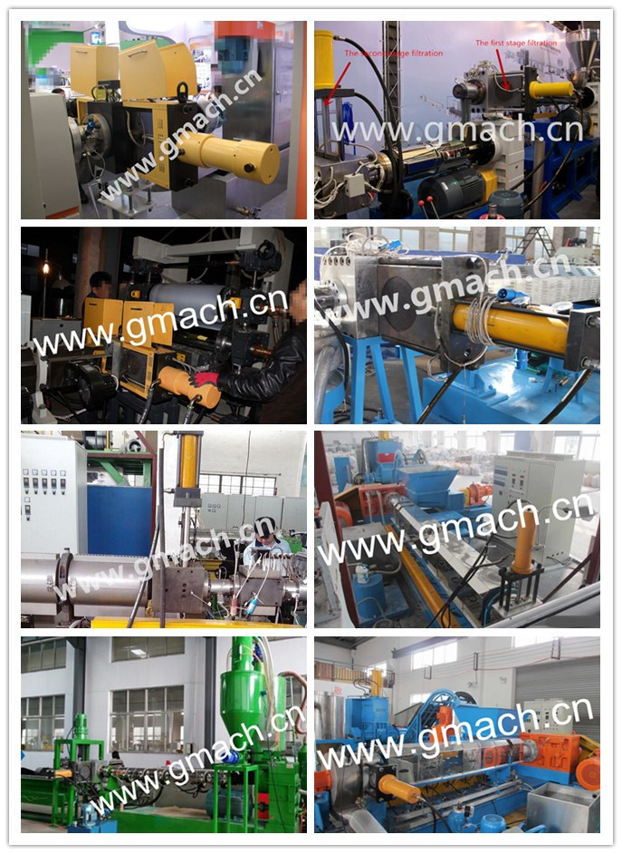 Single Slide Plate Hydraulic Screen Changer for PVC Profile Extrusion Line