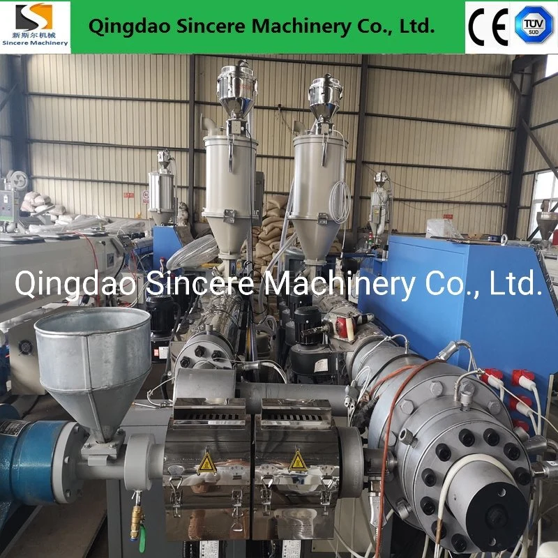 PPR/PP Pipe Extrusion Line, Three Layers PPR Pipe Extruding Machinery, Plastic Pipe Extruder
