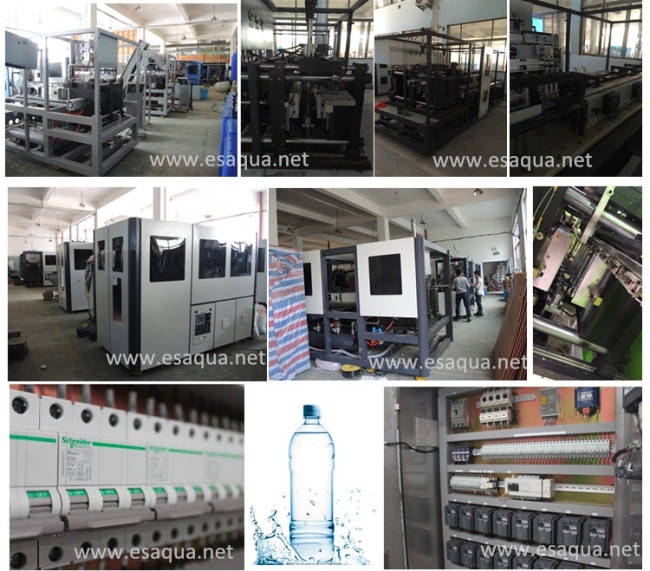 Ce Approved Automatic Pet Bottle Stretch Blower / Bottle Blow Molding Machine