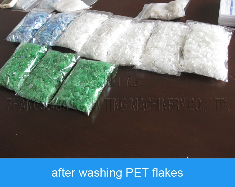 Plastic Recycling Line Business for Post-Consumer Pet Bottles with Hot Washing