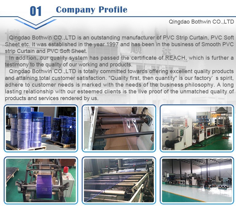 China Extruder Flexible Plastic Transparent PVC Sheet