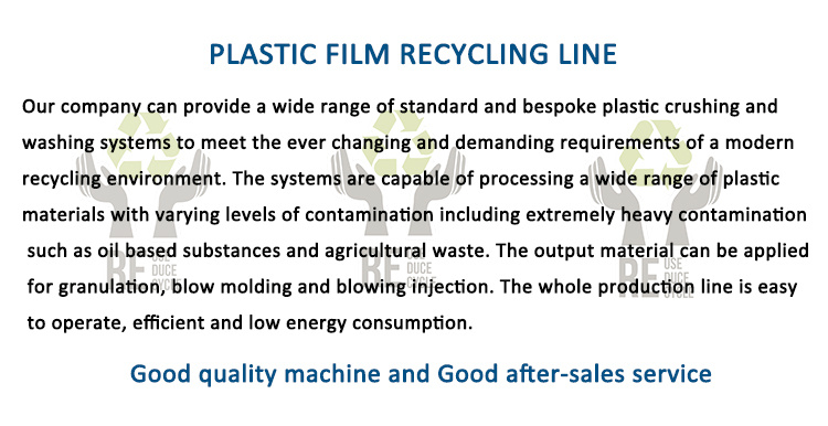 PE PP PS Carry Film Bags Plastics Recycling Process