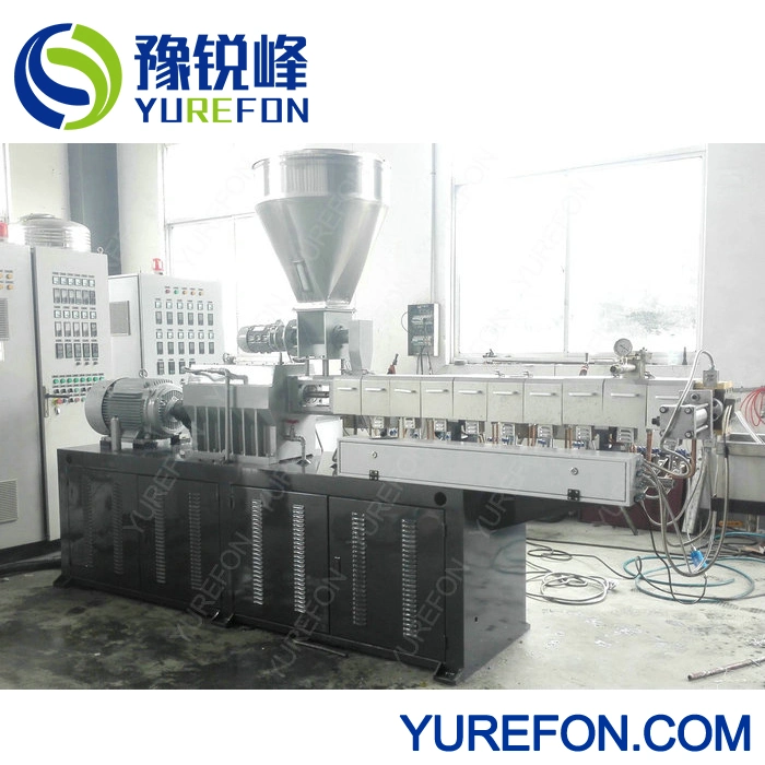 Parallel Twin Screw Pet Plastic Recycling Granulator with Noodle Cutting