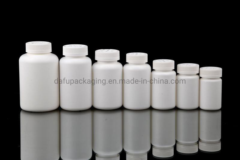 Plastic PE Pharmaceutical Plastic Health Bottle with Plastic Cap