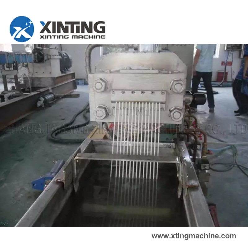 Durable Waste Plastic Recycling Pelletizing Machine Water Cooling Strand Pelletizer