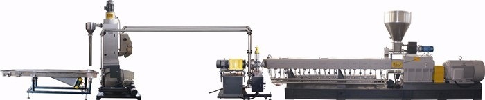 Double Screw Plastic EVA Compound Production Line Machine