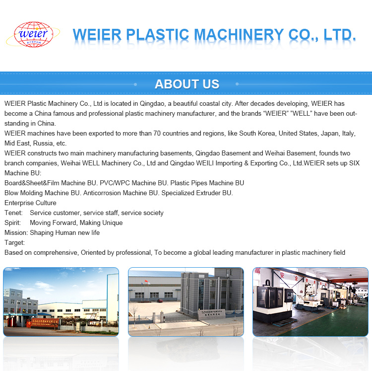 Plastic PE PP Sheet Extruder /PP Sheet Extrusion Line
