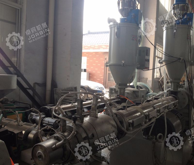 High Effective Plastic HDPE LDPE PP PPR Pipe Extrusion Making Machine