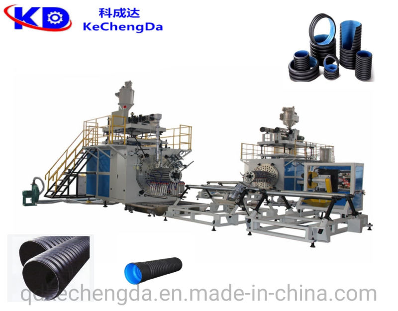 High Quality HDPE Large Diameter Winding Pipe Extruder machine