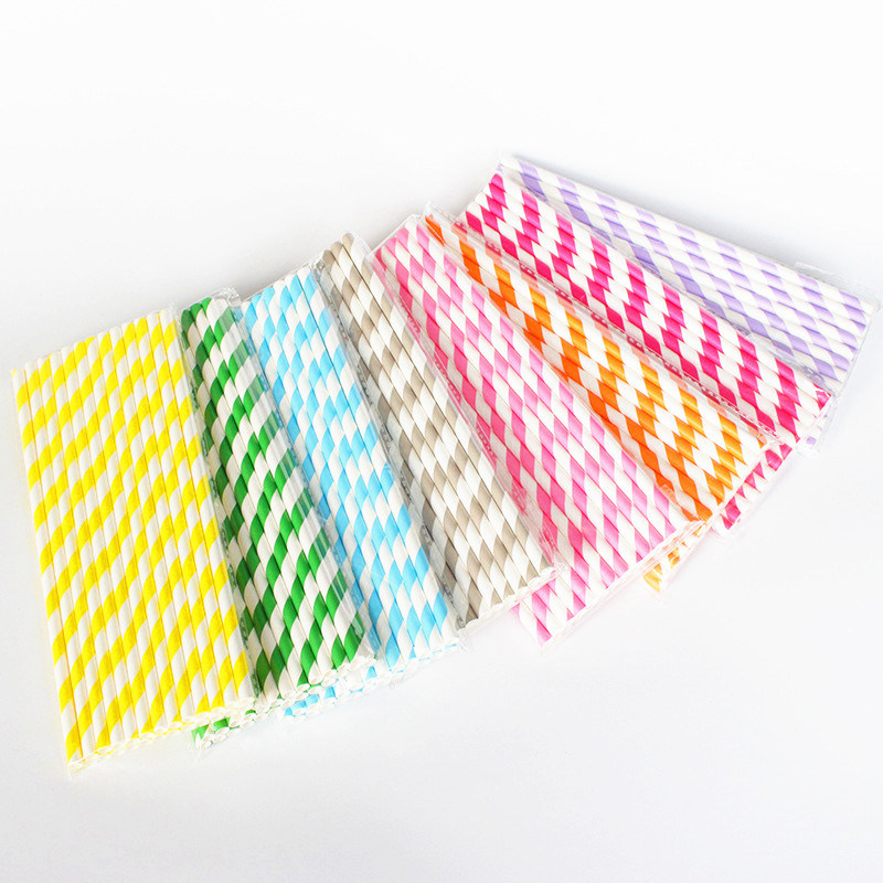 Hot Selling 250mm Unique Shaped PETG Disposable Colorful Plastic Drinking Straw