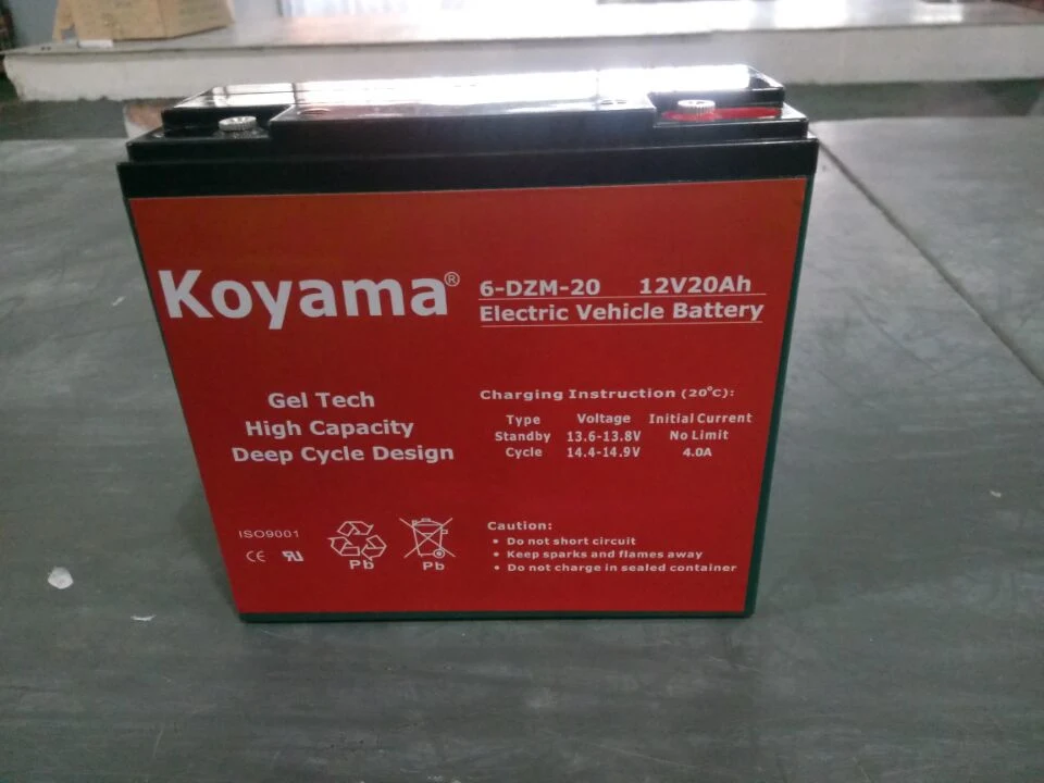 6-Dzm-14 (12volt 14ah) Lead Acid Battery for Motorcycle, Electric Tricycle Valve Regulated Lead Acid