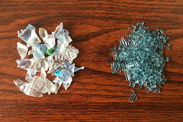 Pet Flakes Plastic Granules Extruder Machine Price