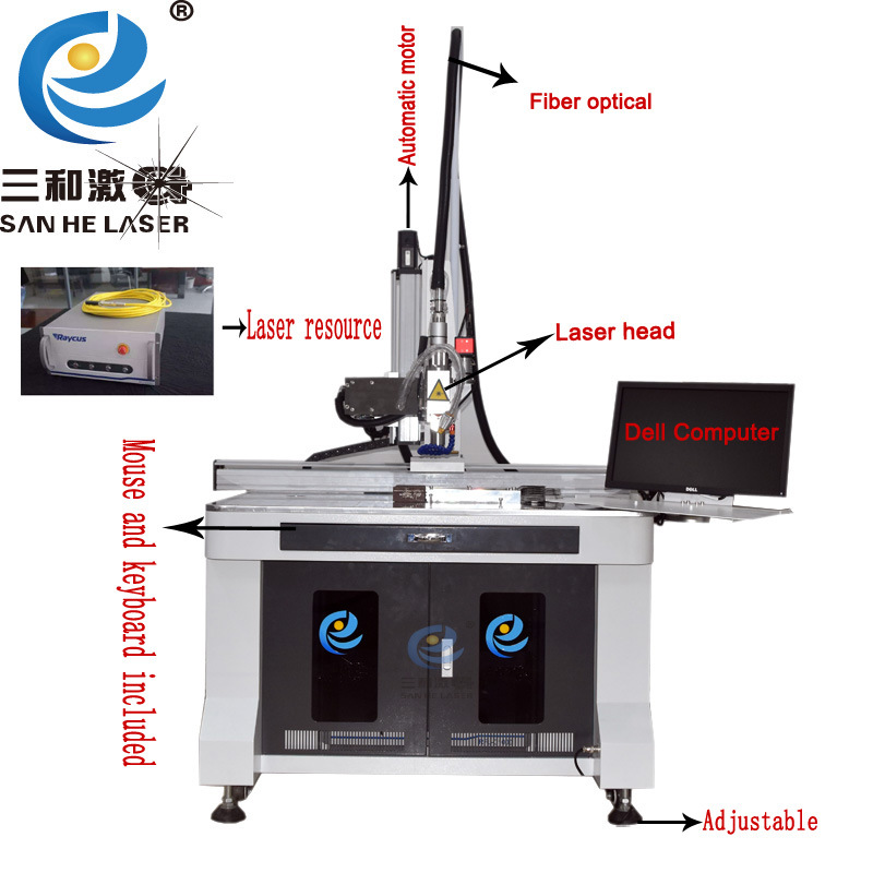 Continuous Fiber Laser Welding Machine for Metal Soldering Factory Price
