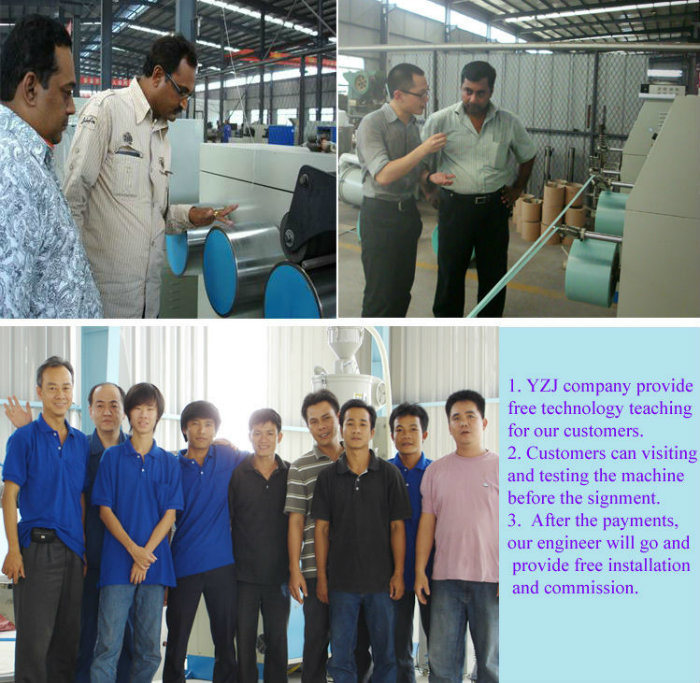 Chinese Overseas Service Provided Recycling Plastic Extruder Machine