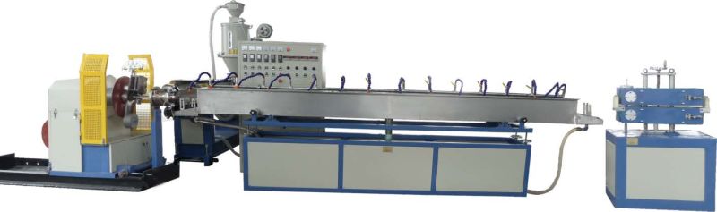 PVC Steel Wire Reinforced Hose Production Line / Pipe Extrusion Line