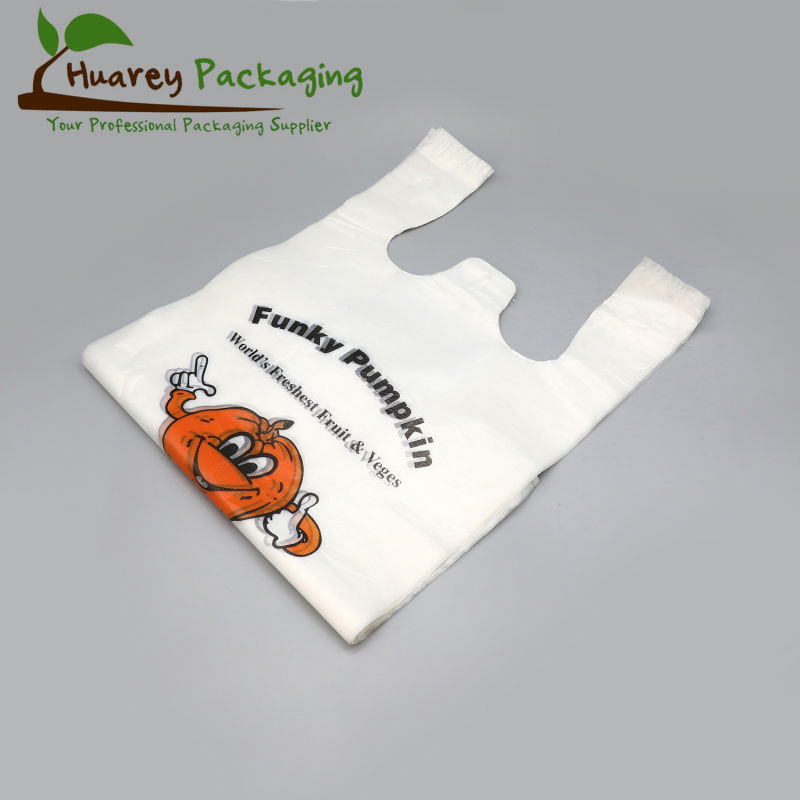 Wholesale Recycled T-Shirt Bag for Package Garbage Bags Medical Waste Bags Plastic Used in Hospital