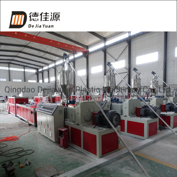 High Quality PVC WPC Board Extrusion Line for Wood Plastic Profile