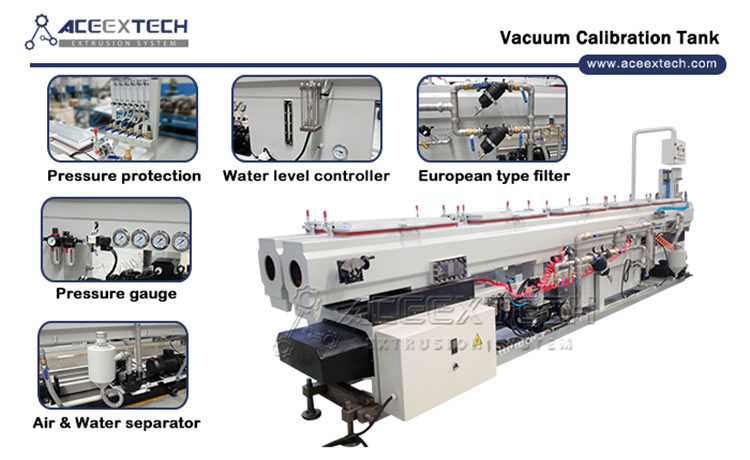 PVC Double Pipes Extrusion Machine