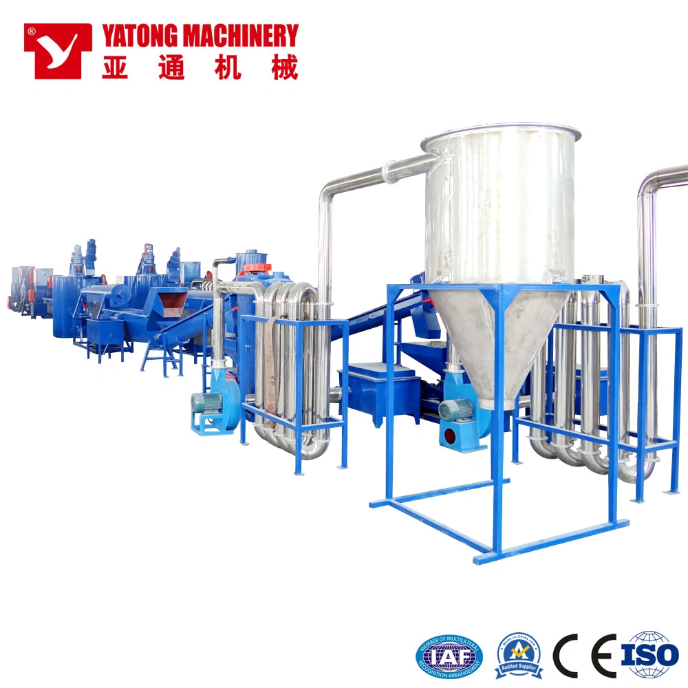 Yatong PP Plastic Recycling Washing Machine / PE PP Crushing Washing Line /Recycling Machine