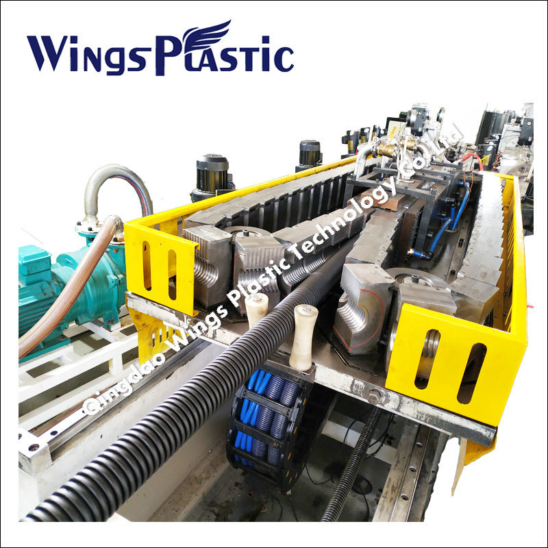 Plastic Single Wall Corrugated Pipe Production Line Making Machine