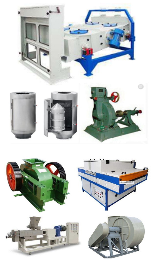 Rice Bran Oil Extraction Plant Rice Shelling Machine Small Rice Extruder Machine