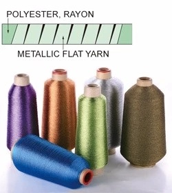 Selling Good Quality Polyester / Nylon / Metallic Ms St Type Metallic Embroidery