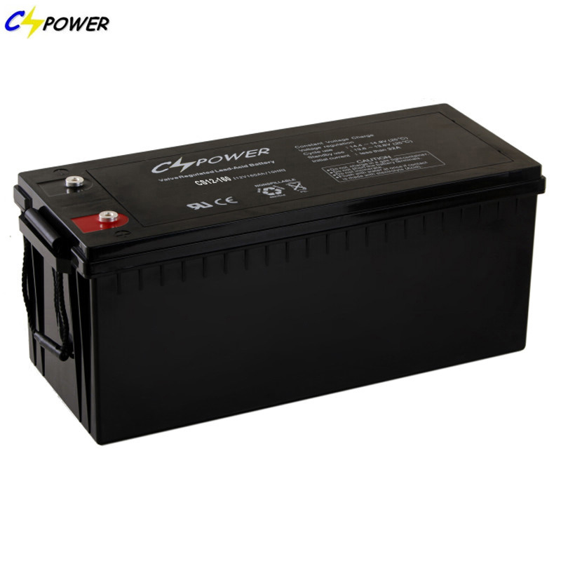 Cspower Battery Solar Power Battery 12V 160ah VRLA Lead Acid Battery