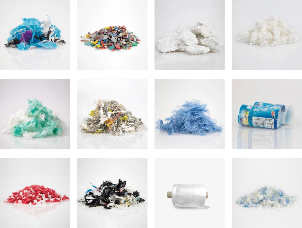PE Waste Plastic Single Screw Recycling Pelletizing Plastic Granules Making Machine