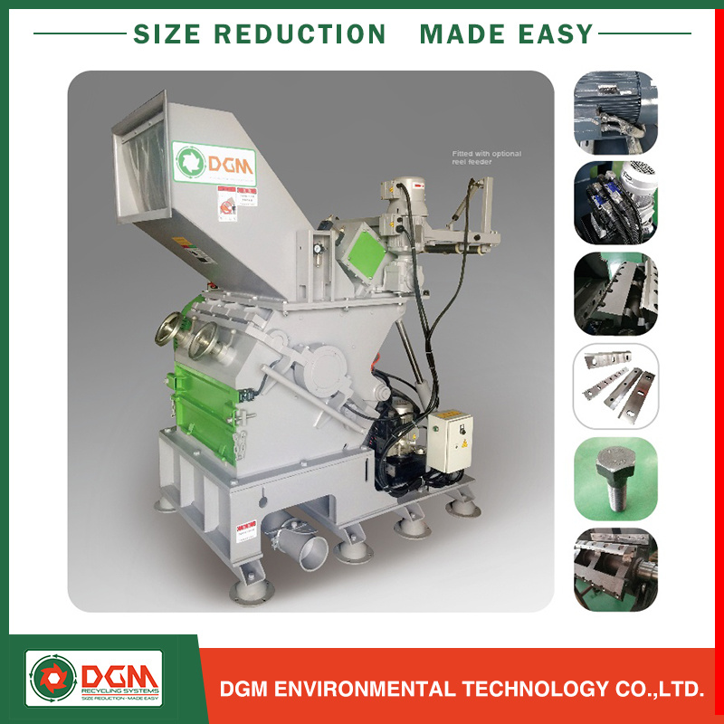 Economical PP PE PS Plastic Recycling Machine Crusher Granulator