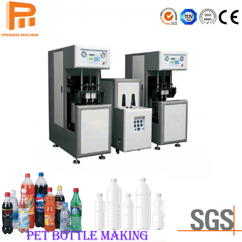 Factory Price Semi-Automatic Pet Bottled Water Bottle Blowing Molding Machine