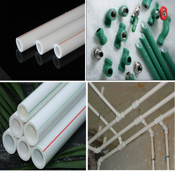 PPR Plastic Pipe Extrusion Production Machine Line (SJ65X30)