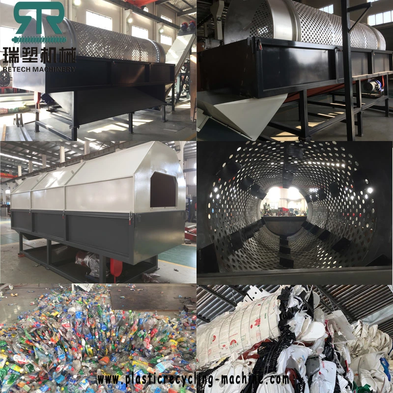 Factory Making Plastic Crushing Recycling Machines HDPE Bottle Washing Plant