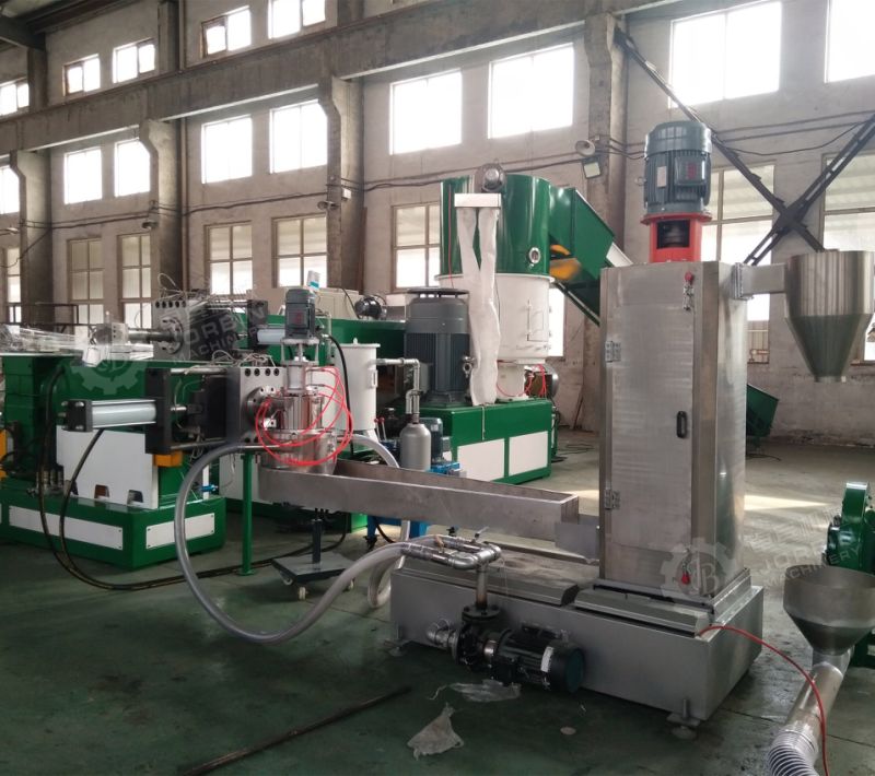 Plastic Recycling Extruder Machine for HDPE LDPE PVC, EVA Pet