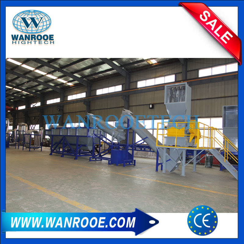 High Quality PE/PP/HDPE Waste Plastic Film Recycling Washing Line
