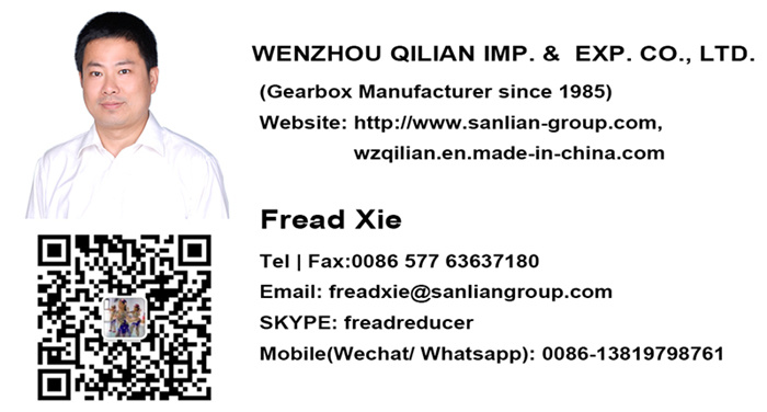 Coaxial Helical Extruder Type Gearbox with Output Flange